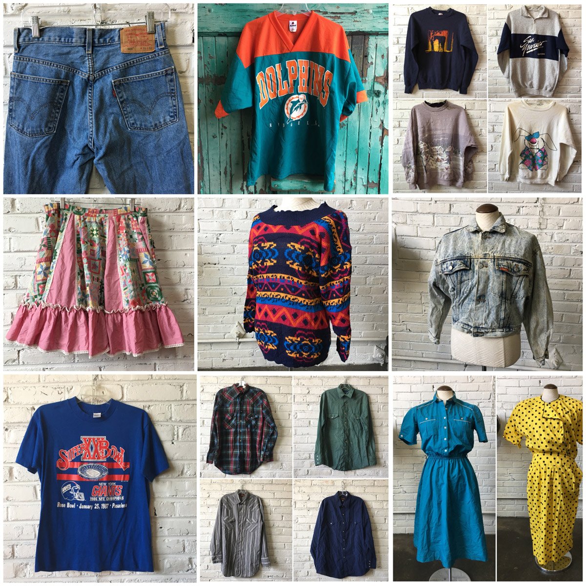 Bulk buy shop vintage clothing